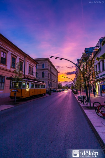 Kora esti fények Szegeden