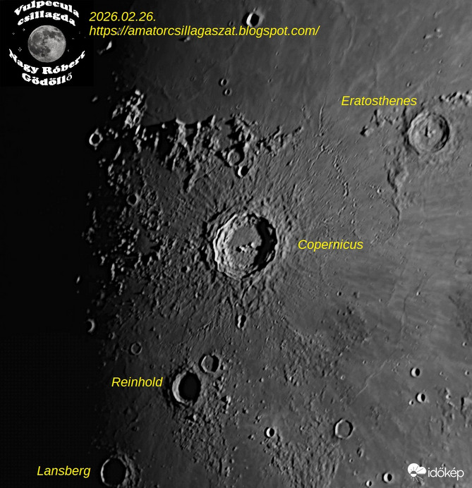 Február végi barangolás a Holdon.