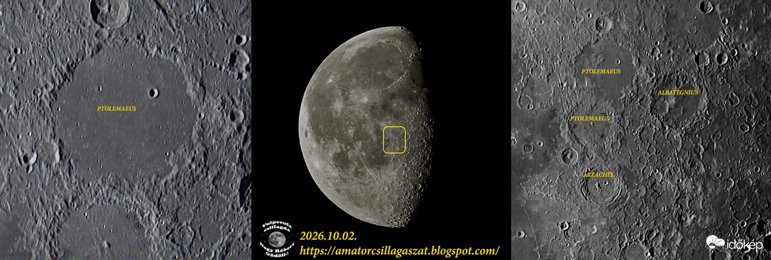 Ptolemaeus kráter. 2026.10.02. 