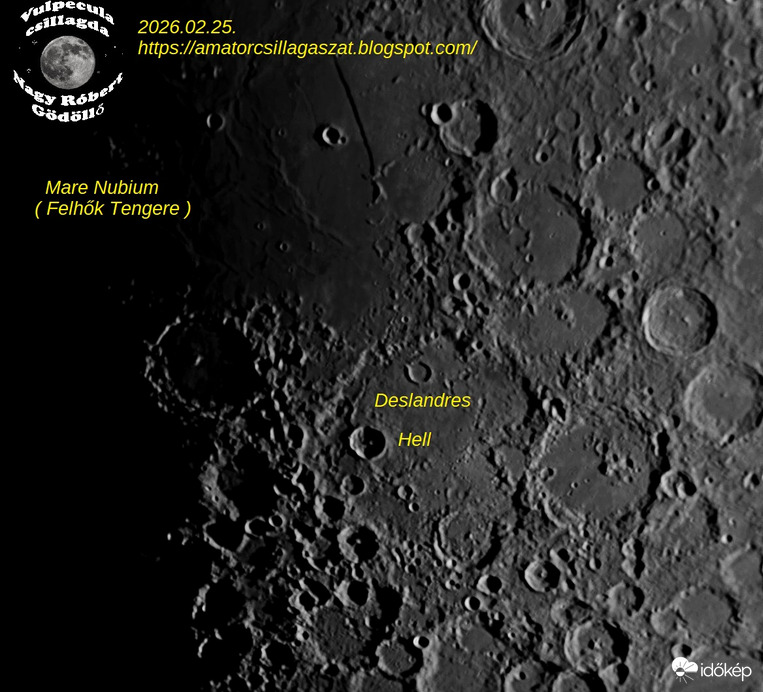 Február végi barangolás a Holdon