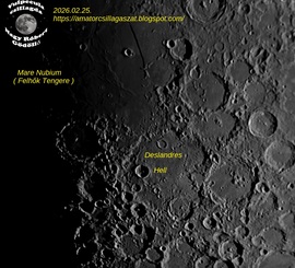 Február végi barangolás a Holdon