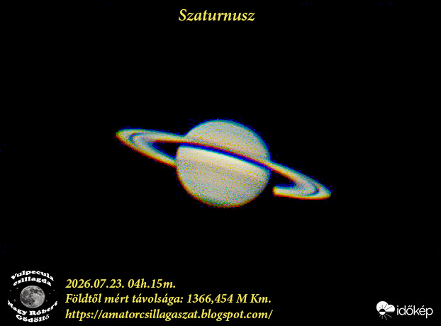 Szaturnusz hajnalban. 