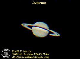 Szaturnusz hajnalban. 