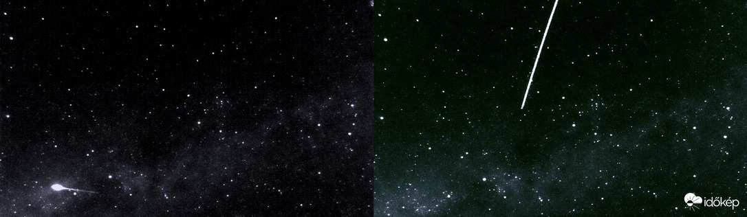 Perseidák 12-én éjjel.