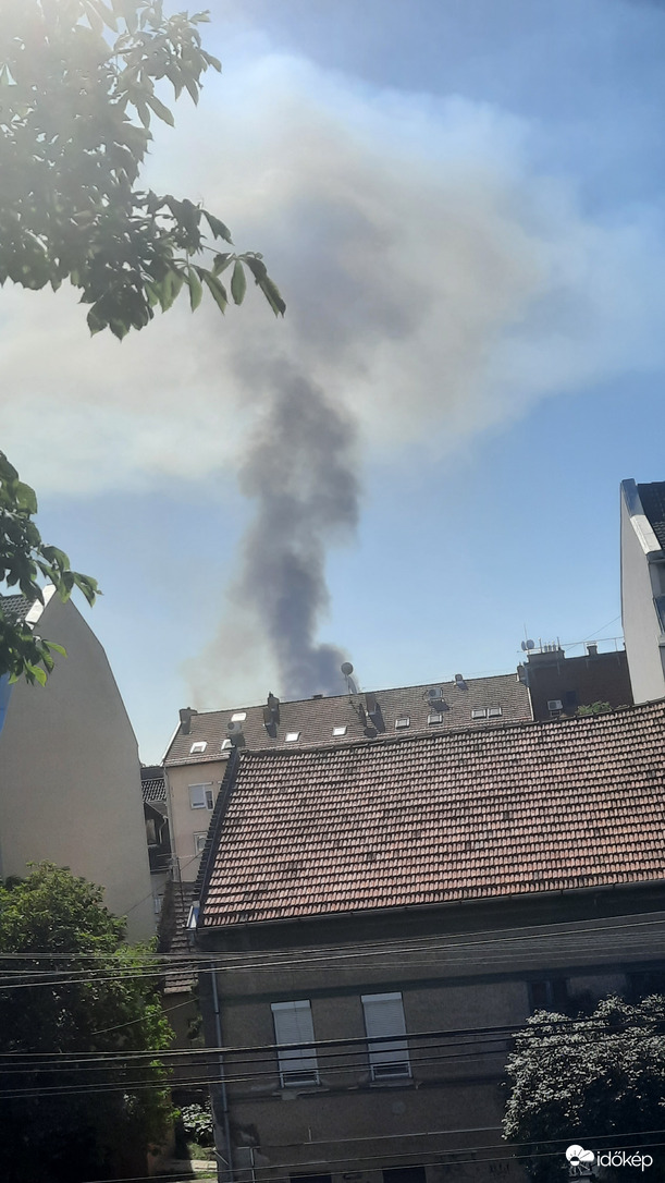 Kialakult füst felhő