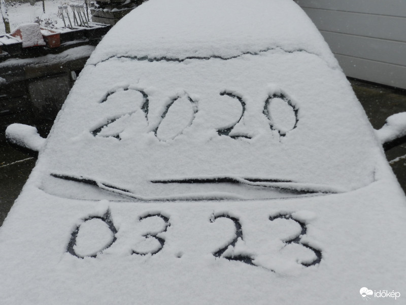 Cegléd tél a tavaszban.