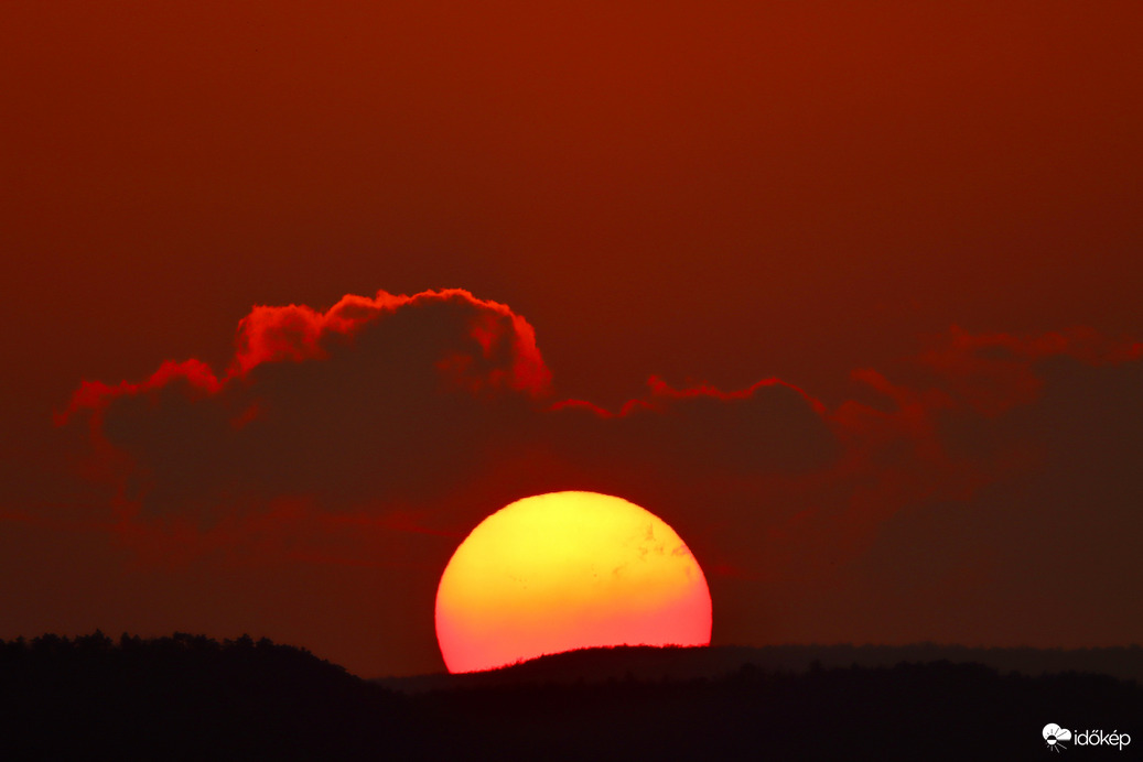 Április 10 naplemente II.