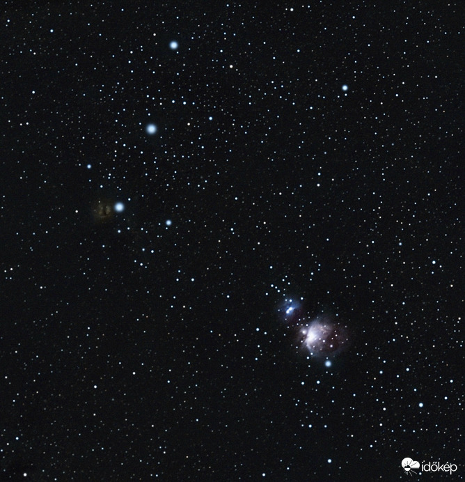 Orion-öv és az M42 