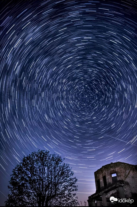 Star trails 