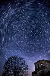 Star trails 