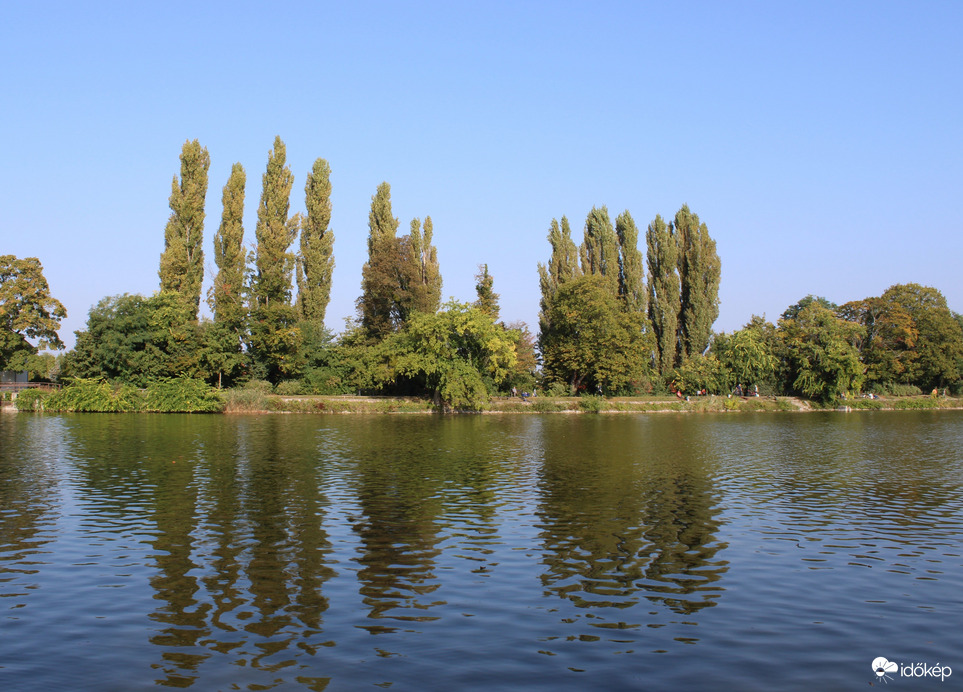 Őszi színeknek nem mondanám... (2023.10.14.) Tata,Cseke-tó