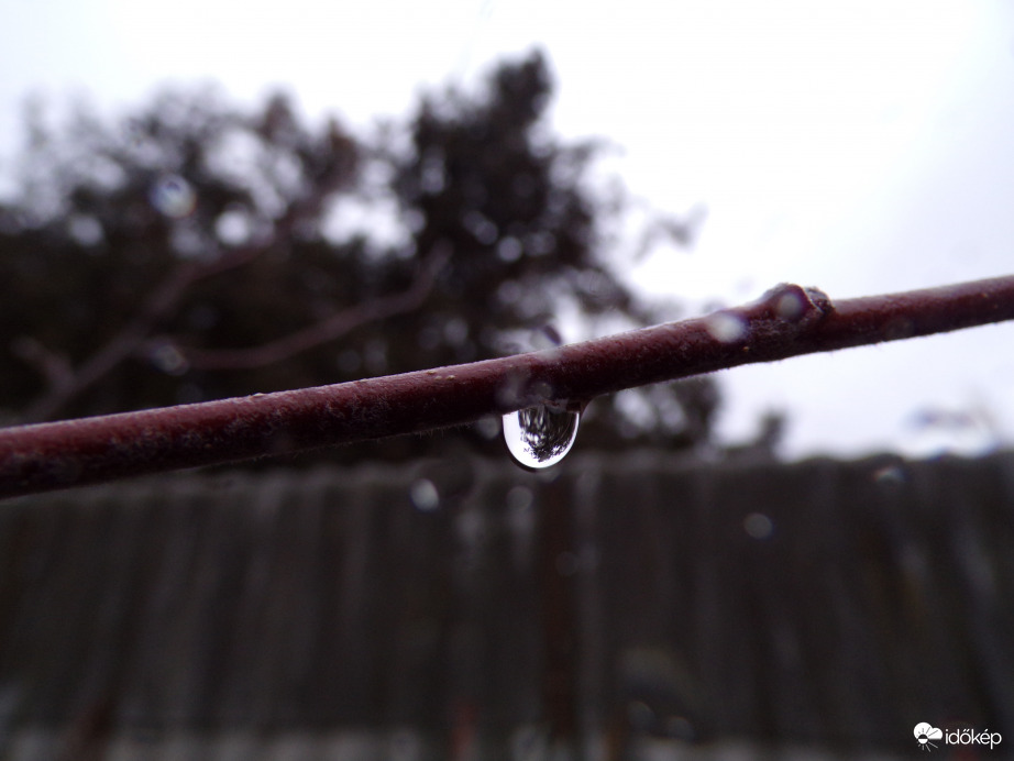 Szürke idő, szitálás, 0°C