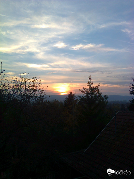 Zebegényi naplemente