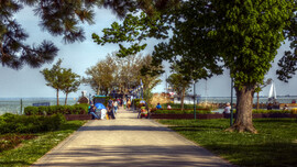 Balaton a "riviéra"