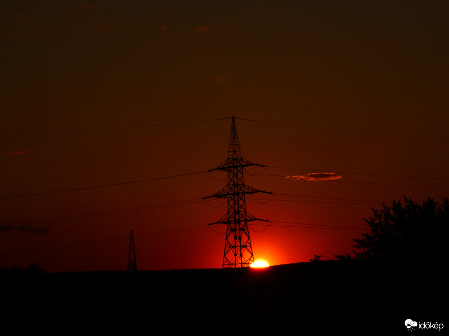 Naplemente és az ebihal