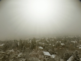 Karácsonyi hó -Sopronban