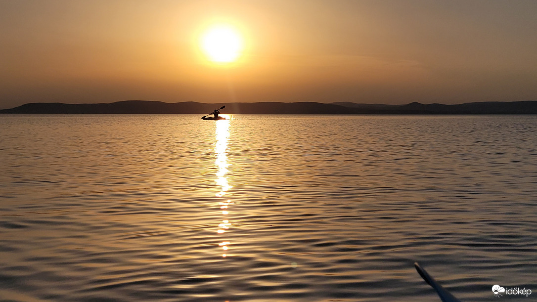 Szaharai poros naplemente I.