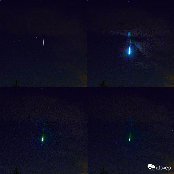 Hullócsillag Balatonszemesen 2021-11-03 02:40:35