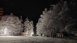 Kékestető fehérbe öltözött 