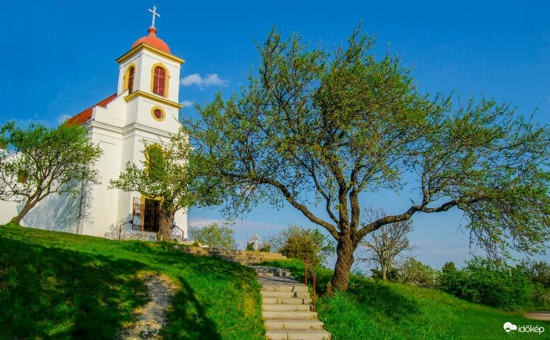 Tavaszi csend a dombtetőn 