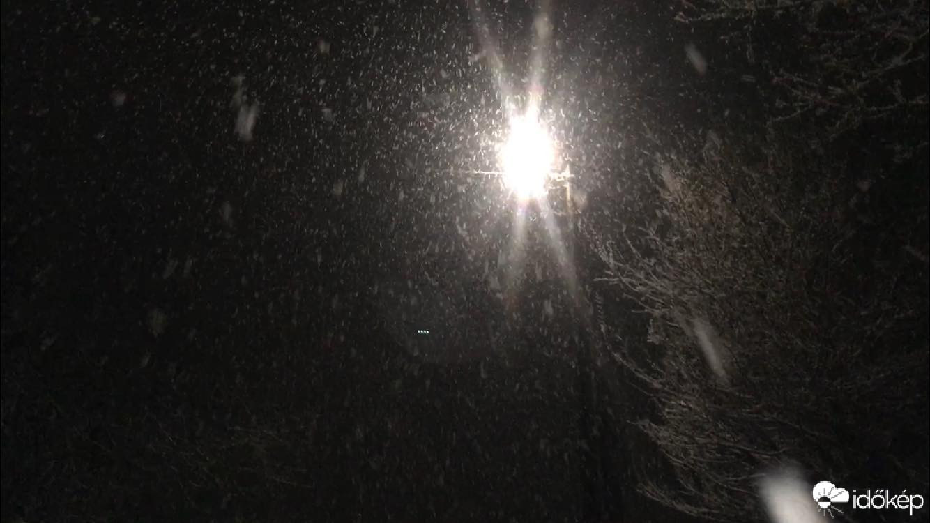 Hózápor Tiszalökön