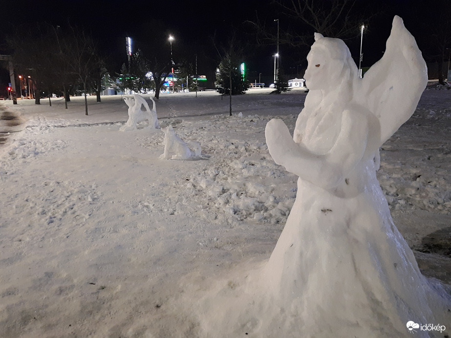 Havas műalkotások Pécsett 