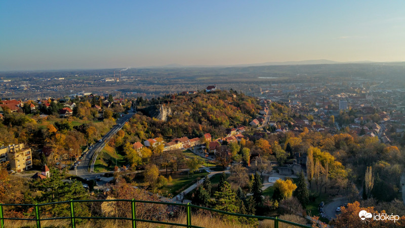 Őszi tájkép Pécsről