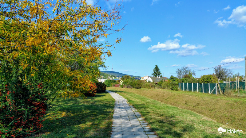 Ősz és a pécsi Tv Torony