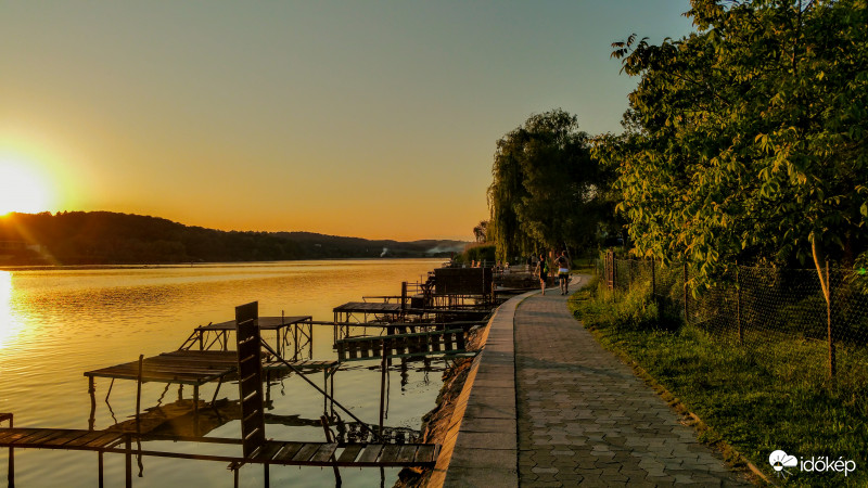 Orfűi naplemente