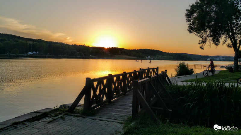 Orfűi naplemente